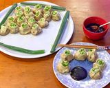 A picture of step 15 of Hot and Cold Peking Duck Dumplings.