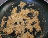 A picture of step 1 of Kunafa Chocolate.
