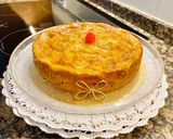 Foto del paso 9 de la receta: Pastel con manzanas laminadas (Cake with sliced apples)