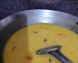A picture of step 3 of Besan ke sabji.