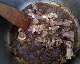 A picture of step 3 of Beef pilau.