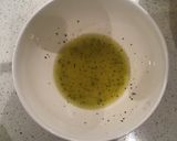 A picture of step 1 of Watermelon and mint salad.