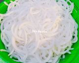 Hình bước làm 1 của món Mứt dừa tứ sắc
