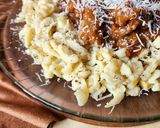 Foto del paso 15 de la receta: 🥘Goulash: el estofado de carne que acompaña cualquier pasta 🥘 Hoy, con spätzle 🥘