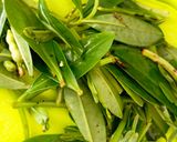 รูปขั้นตอนการทำที่ 1 ของ โสมไทยผัดไข่ใส่หมูสับ Water leaves Stir-fried with 🥚 and Pork