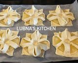 A picture of step 4 of Puff pastry with pineapple:🥐🍍.
