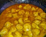A picture of step 2 of Soyabean Curry.