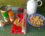 Foto del paso 1 de la receta: Tallarines con garbanzos