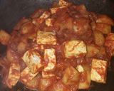 Foto del paso 4 de la receta: Tofu con papas y salsa al curry