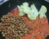 A picture of step 6 of Poori aur chana aloo ki sabzi.