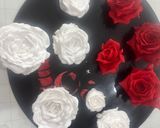 Hình bước làm 10 của món Dùng Cream Cheese trang trí bánh (cheese cake decoration)