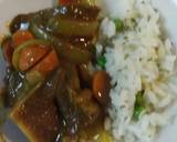 Curried Goat with Parsley Pea Rice recipe step 8 photo