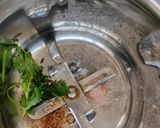 A picture of step 1 of Masala chaas (spicy buttermilk).