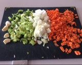 A picture of step 1 of Base pasta sauce.