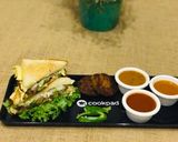 A picture of step 6 of Shami Kabab Sandwich.