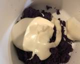 Cake ubi ungu kukus langkah memasak 3 foto