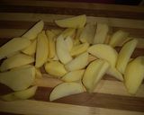 A picture of step 1 of Baked potato chip's#favoritekidsrecipe.