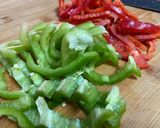 A picture of step 2 of Beef and Vegetable Tacos.