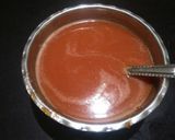 A picture of step 4 of Mexican beans enchiladas.