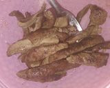 Foto del paso 2 de la receta: Fajitas de Hígado, Choclo, Pollo y carne picada