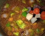 A picture of step 8 of Chinese Rice with Chicken Jalfrezi.