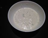 A picture of step 2 of Veg suji uttapam.