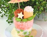 A picture of step 5 of Summer Beer Sushi with Tamagoyaki Decoration – Father’s Day Special.