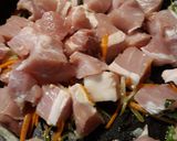A picture of step 3 of Pork and Gravy.