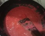 A picture of step 3 of Beetroot Burfi.