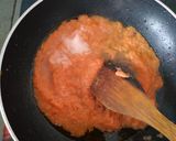A picture of step 5 of Aachari Bhindi.