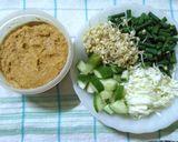 Foto langkah ke 3 dari resep Karedok (Tanpa Garam dan Tanpa Gula) ala Dewi Hughes.