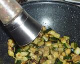 Cukkinis citromos kapribogyós spagetti recept fázis 4 fotója