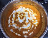 A picture of step 10 of Butter paneer Masala.