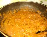 A picture of step 4 of Lentil dal.