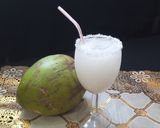 A picture of step 3 of Coconut Lemonade.