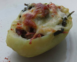 Foto del paso 8 de la receta: Patatas rellenas de lacón con grelos