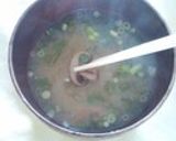 A picture of step 11 of Mushroom Miso Soup.