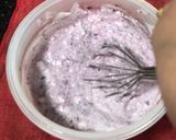 A picture of step 2 of UNIQUE Homemade Blueberries Shrikhand Without Any Added Sweetener.