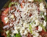 A picture of step 4 of Green pizza for kids (Moong dal recipe for children)(for Lunch or dinner).