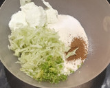A picture of step 3 of Cucumber Fasting pancakes.