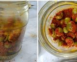 A picture of step 2 of Stuff Gunda keiry (raw mango) Aachaar.