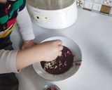 عکس مرحله 1 از دستور فرنی کاکائویی