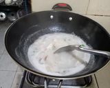Foto langkah ke 4 dari resep Bubur Beras Ayam Tempe Buncis MpASI 6+.
