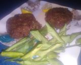 A picture of step 6 of Chapli kabab.