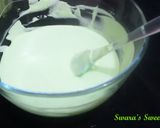 A picture of step 1 of Raw Mango Ice Cream.