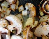 A picture of step 6 of My Cayenne, Red Peppered Chicken & Mushrooms 🥰 #Mainmeal.