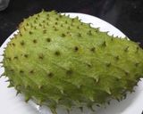 A picture of step 1 of Soursop Apple Cocktail.