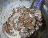A picture of step 7 of Homemade Chocolate Banana Cake-Bread 🎂.