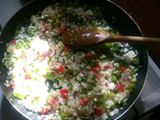 Relleno de pollo y verduras para empanadas o tarta, a mi manera