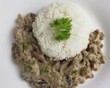 Foto langkah ke 5 dari resep 74. Beef Stroganoff.